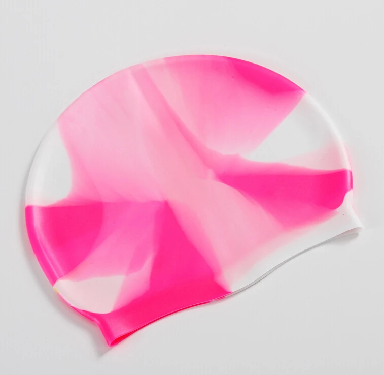 Высококачественная силиконовая резиновая детская шапочка для плавания для взрослых мужчин и женщин водонепроницаемые купальные шапочки для плавания аксессуары для плавания ming - Цвет: A1