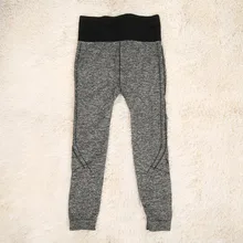 HW2016 NEW Women’S Yoga Pants Spring Summer Satin Dye Fitness Sports Cropped Tight Breathable Quick Dry Running Leggings
