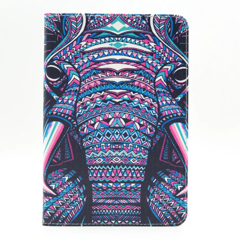 

2016 PU Leather Case With Card Slots Funda For Ipad Mini 4 Case Stand Protector Case For Apple iPad mini4 capa Drop Shipping