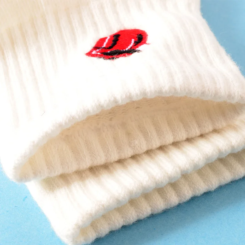 35 40 унисекс хлопок носки Harajuku для женщин мужчин Ulzzang Calcetines черный белый японский