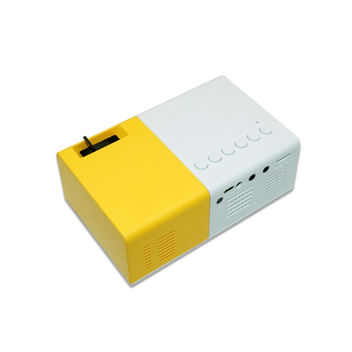 Mini HD Portable LED Projector 1080P Portable Beamer TFT LCD LED Proyector HDMI USB AV SD For Home Theater Children Education