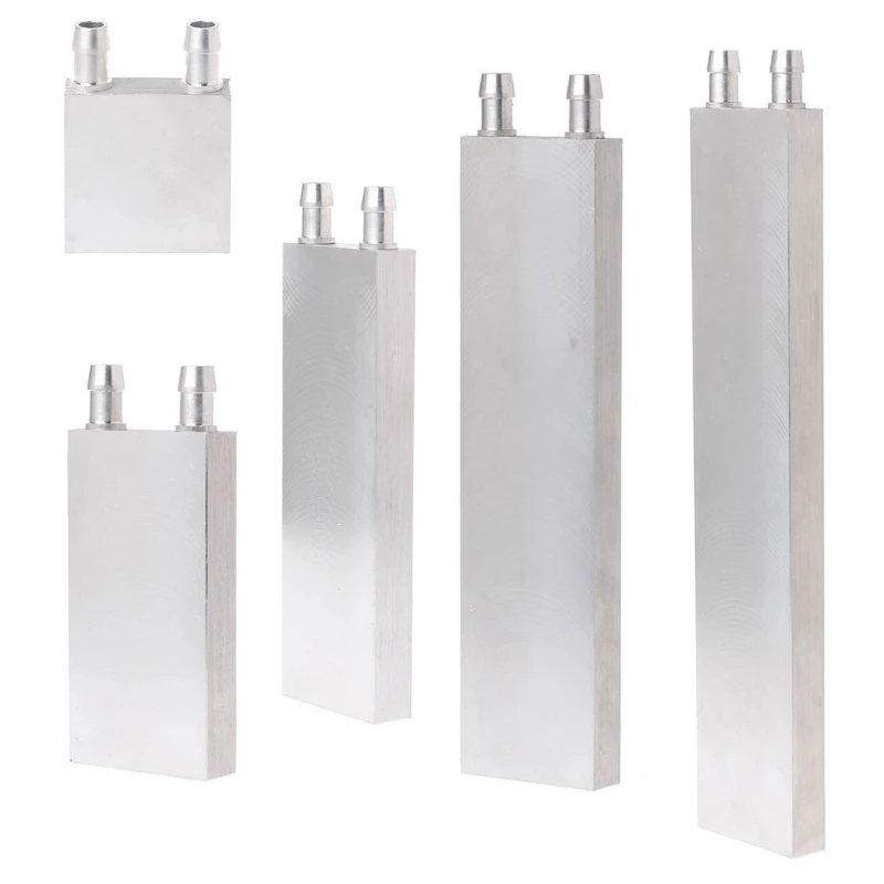 

Aluminum PC Laptop CPU Radiator 40 80 120 160 200mm Water Cooling Block Heat Sink System