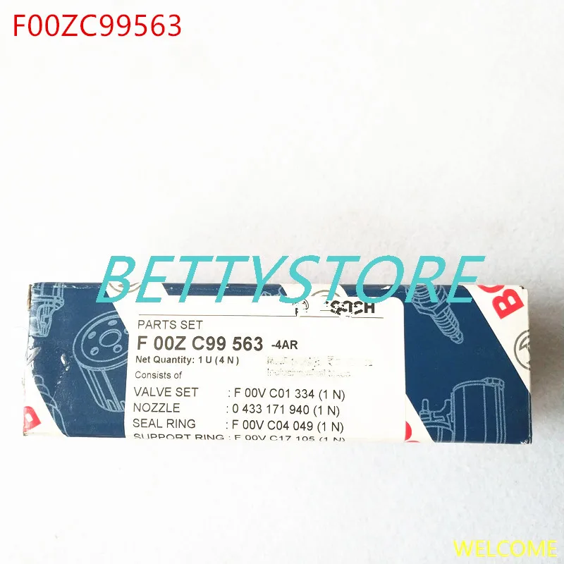 

100% original new injector 0445110260 repair kits F00ZC99563 include F00VC01334, DLLA152P1525/0433171940, F00VC99002