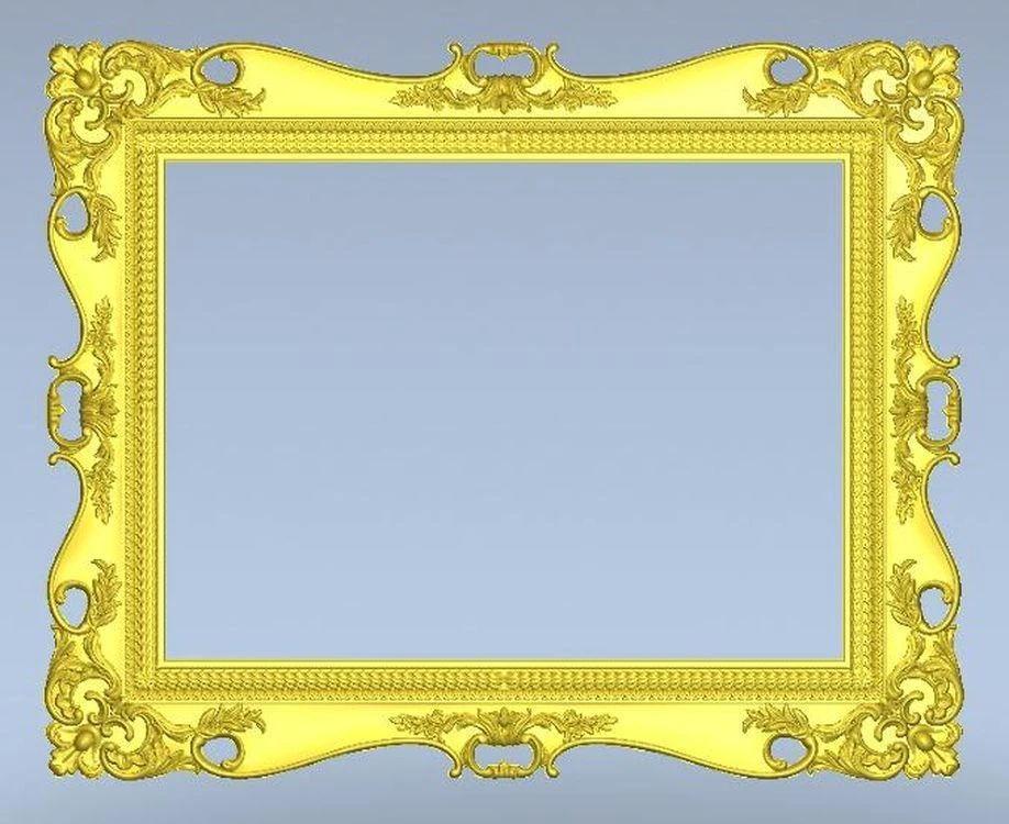 Download Square Frame 3d Model For Cnc Machine Relief 3d File 20 Wood Routers Aliexpress
