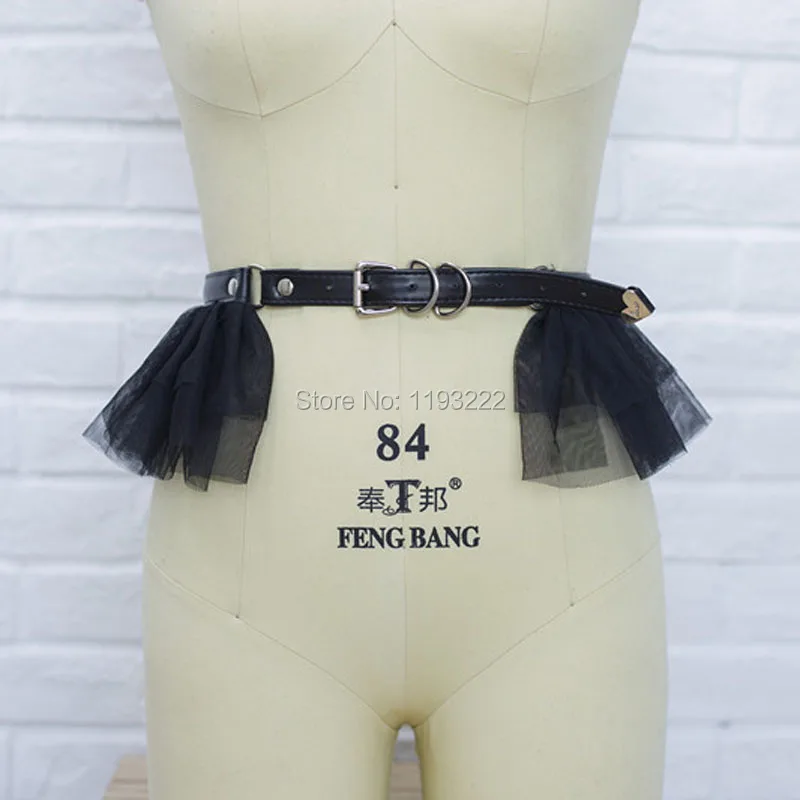 Женский сетчатый корсет в стиле Харадзюку|mesh corset|waist harnessbody bondage belt |