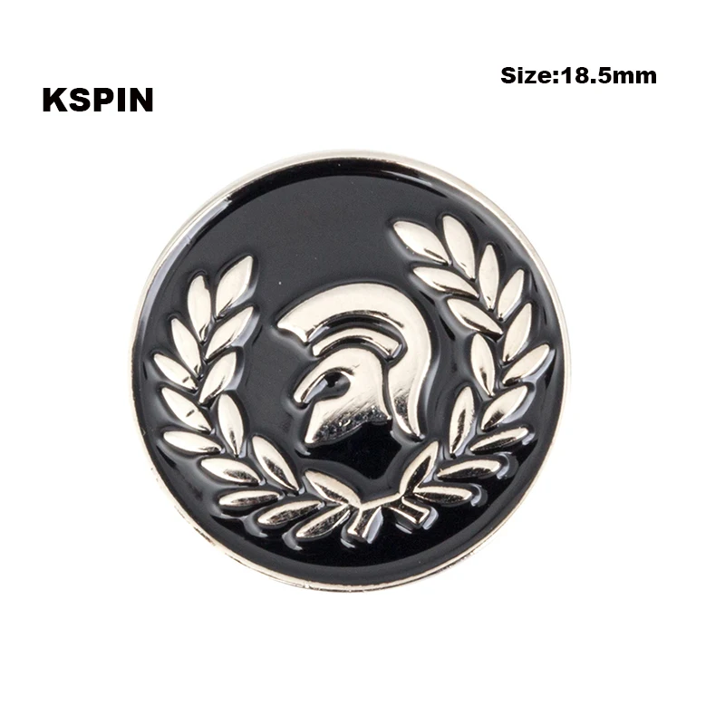 Badge 25mm Button Pin Yin Yang 1 Steampunk 