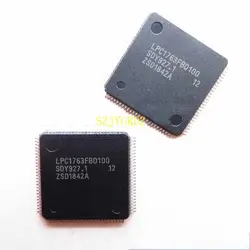 Lpc1763 Mcu 32-бит Lpc1700 Arm Cortex M3 Risc 256Kb флэш-памяти 3,3 V 100 Lqfp лоток микросхема Lpc1763fbd100