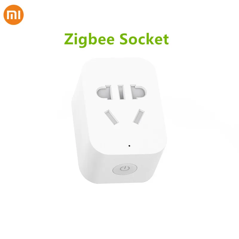 

Xiaomi Mijia Smart ZigBee Socket WiFi APP Wireless Control Switches Timer Plug for Android IOS work with Mi home App