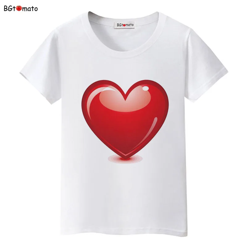 Tee shirt cœur rouge marque Clearance