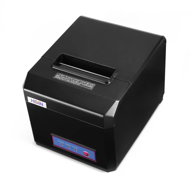 Cheap HOIN HOP - E801 Thermal Printer Receipt Machine Bar Code Tagger 80mm/sec High-speed Print POS USB Connection