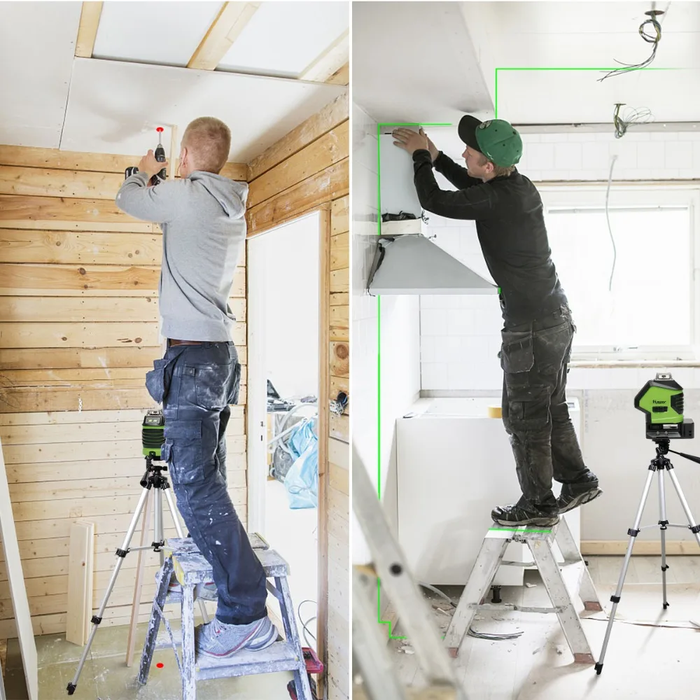 8211G - Niveau Laser Croix Avec 2 Points D'Aplomb - Niveau Laser - Foto 8