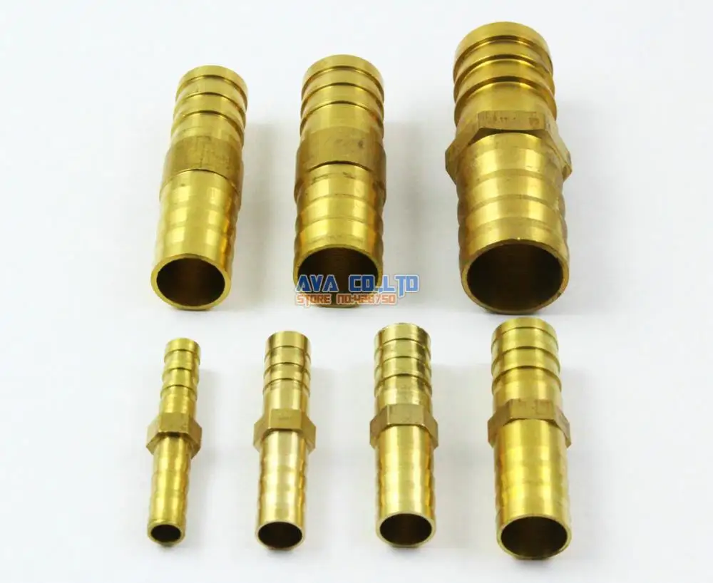 BRASS STRAIGHT JOINER 8MM  Fuel Hose Gas Joiner  CONNECTOR 8mm 
