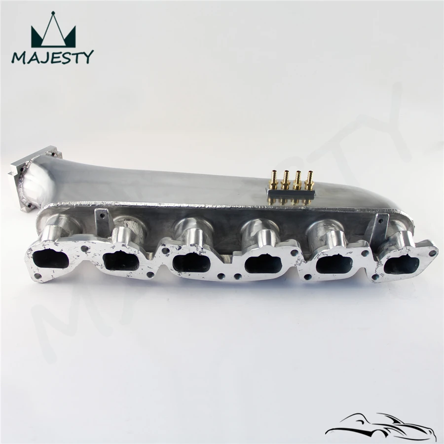 

New polished Aluminium Air Intake Manifold Fits For Nissan Prtrol 4.8L Machined