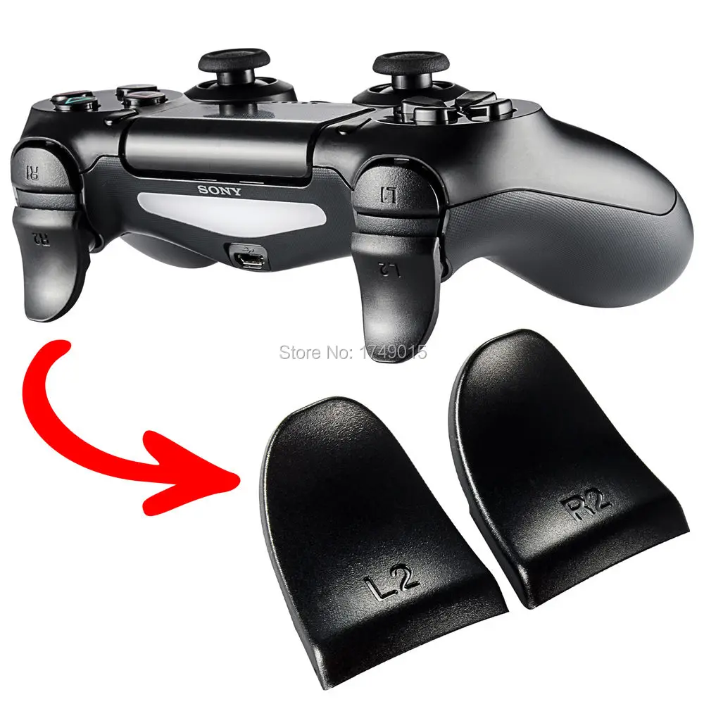 IVYUEEN для sony Dualshock 4 PS4 Pro Slim control ler L2 R2 триггер экстендеры для Play station 4 Управление двойной триггер вложение