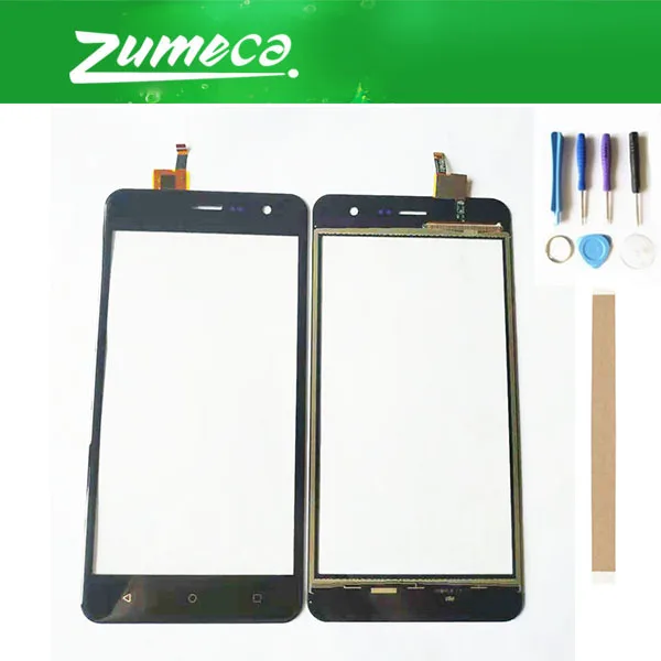 High Quality For Fly Champ FS529 FS 529 Touch Screen Digitizer Panel Lens Glass Replacement Part Black Color With Tape&Tool