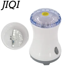 JIQI электрическая кофемолка мини из нержавеющей стали лопасти мельница бобы травы орехи семена шлифовальная машина зерна порошок дробилка ЕС