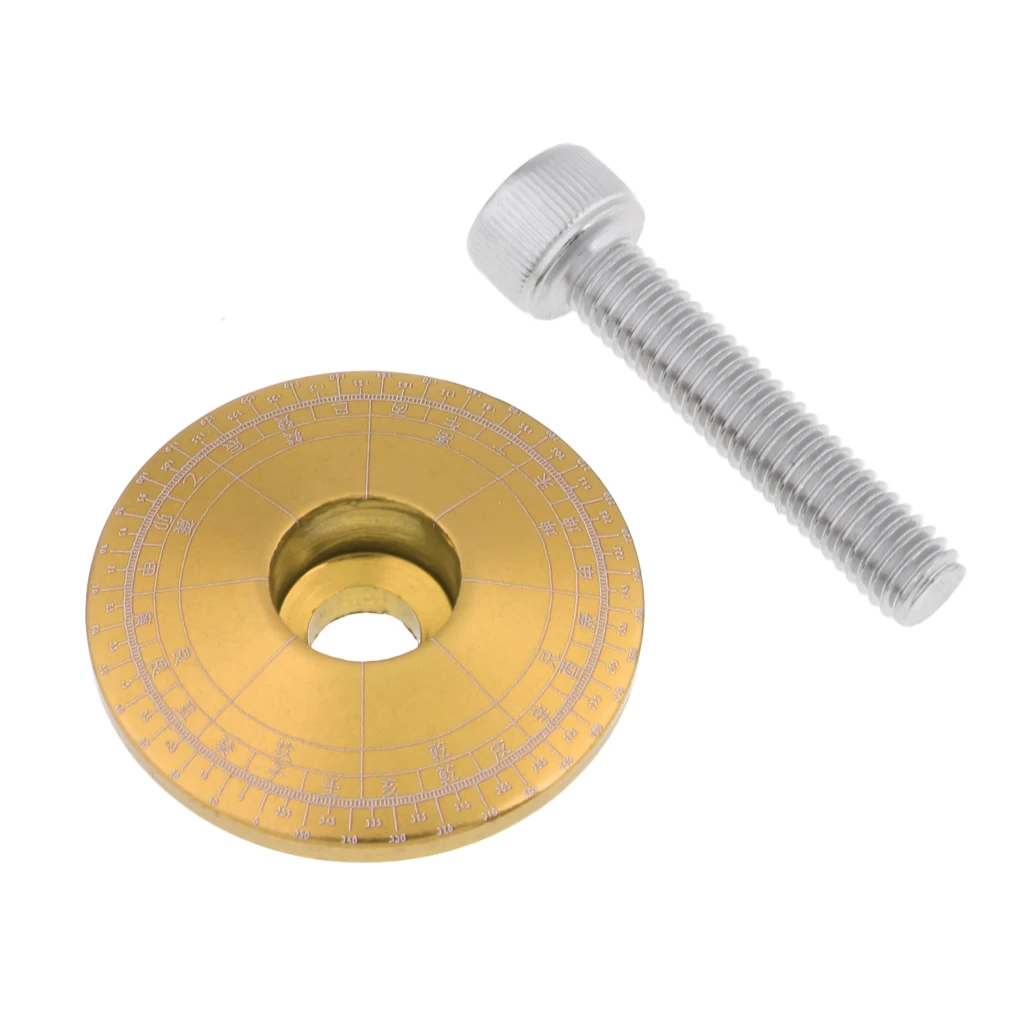 Bicycle Headset Top  Bike Stem Top  Headset Cover 1-1/8
