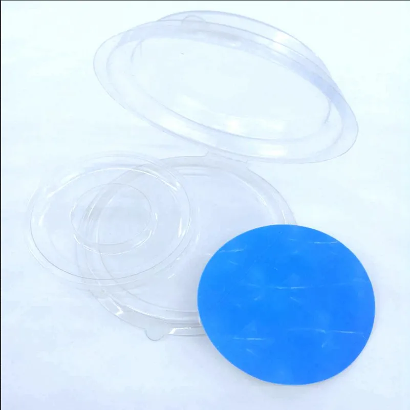 NEW blue 10 компл./лот упаковочная коробка для ресниц пустой ресницы пластиковый посылка все прозрачной крышкой лоток магнитные накладные ресницы DIY мягкий упаковочная коробка - Цвет: NEW blue