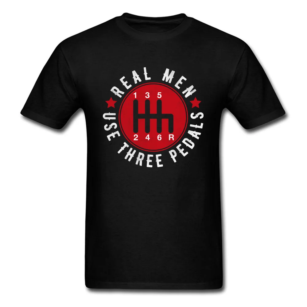 Real Men Use Three Pedals Six Speeds_black
