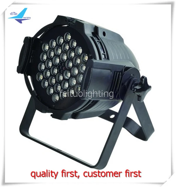 

E-24pcs/lot RGB 36x3w led par 64 LED Stage Light Bar Sound Active Club Party Wedding Auto Strobe