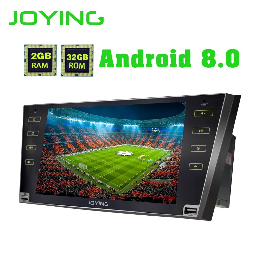 

9"Joying Double 2Din Android 8.1 Car Radio Stereo Tape Recorder head unit For Toyota Camry GPS Navigation Music No DVD Player