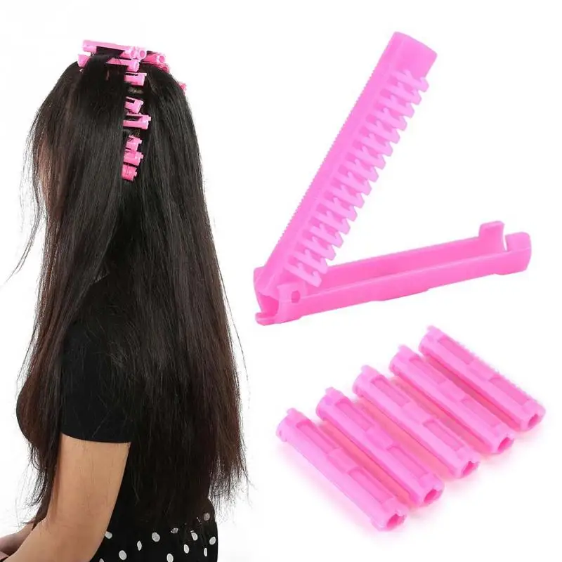 

Folding Hair Rollers Curlers Bang Perm Hair Root Perming Rods Afro Permanent Bars Fluffy Curly Hair Maker Fur Air Bang