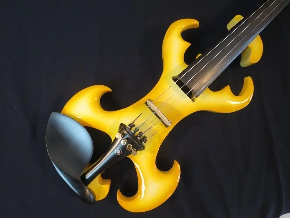 Handmade Brand New Great Streamline Model 4/4 Electric Violin/Violino Solid Wood String Instrument Rosin Case Bow Included | Спорт и