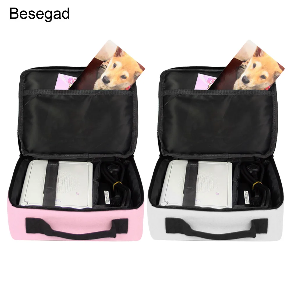 

Besegad Universal Carry Storage Protector Bag Protection Handbag Case for Canon Selphy CP1200 CP910 HITI Prinhome Photo Printer