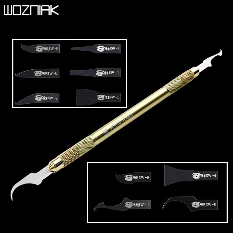 

Repaired knife CPU A7 A8 A9 A10 A11 motherboard Burin To Remove Phone Processors knifes For iPhone IC Chip Repair Thin Blade