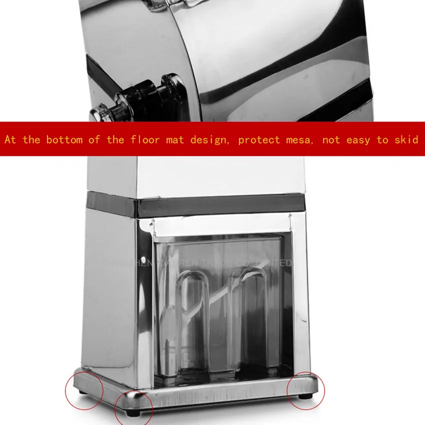 1 шт. ручной Измельчитель льда бритвы Снег Пить аппарат для приготовления льда блендер коктейль нержавеющая сталь побрился машина для производства ледяной стружки