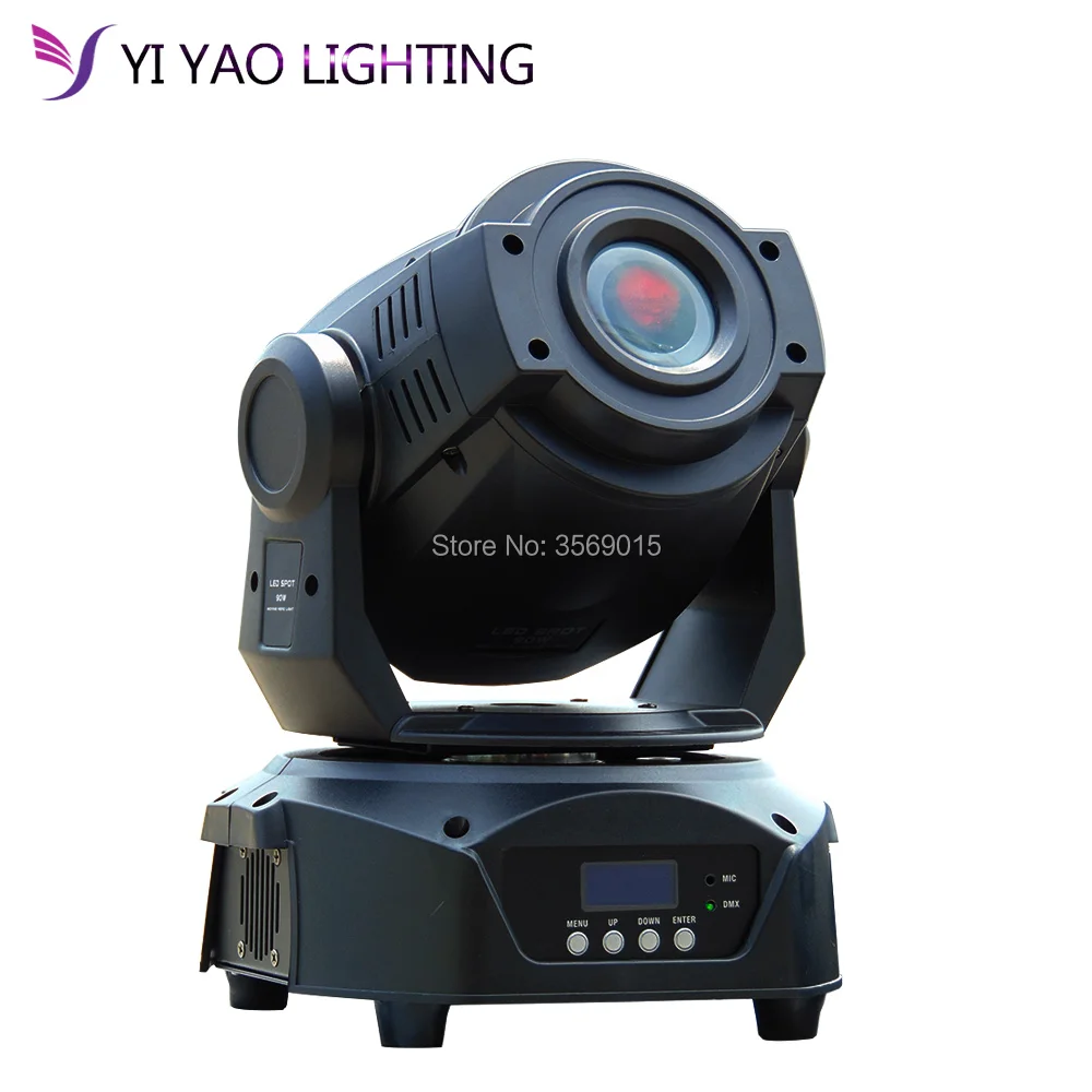 

90W 7 colors+8 gobos 3 prism LED Spot Moving Head Light Professional DJ Stage Party Disco Lights