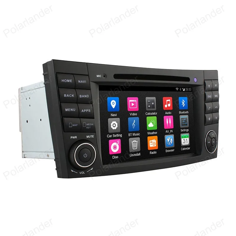 Top Android4.4 Car CD DVD player Support DTV GPS BT 3G WiFi DAB+ TPMS FM AM radio For B/enz E C/lass W211 W209 W219 26