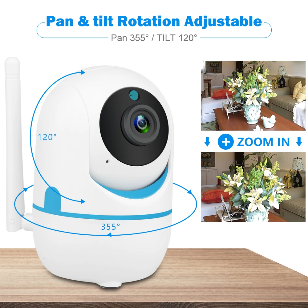 Defeway Home Security IP Camera Wi-Fi 1080P Wireless Network Camera CCTV Camera Surveillance P2P Night Vision Baby Monitor New Defeway Home Security IP Camera Wi-Fi 1080P Wireless Network Camera CCTV Camera Surveillance P2P Night Vision Baby Monitor New