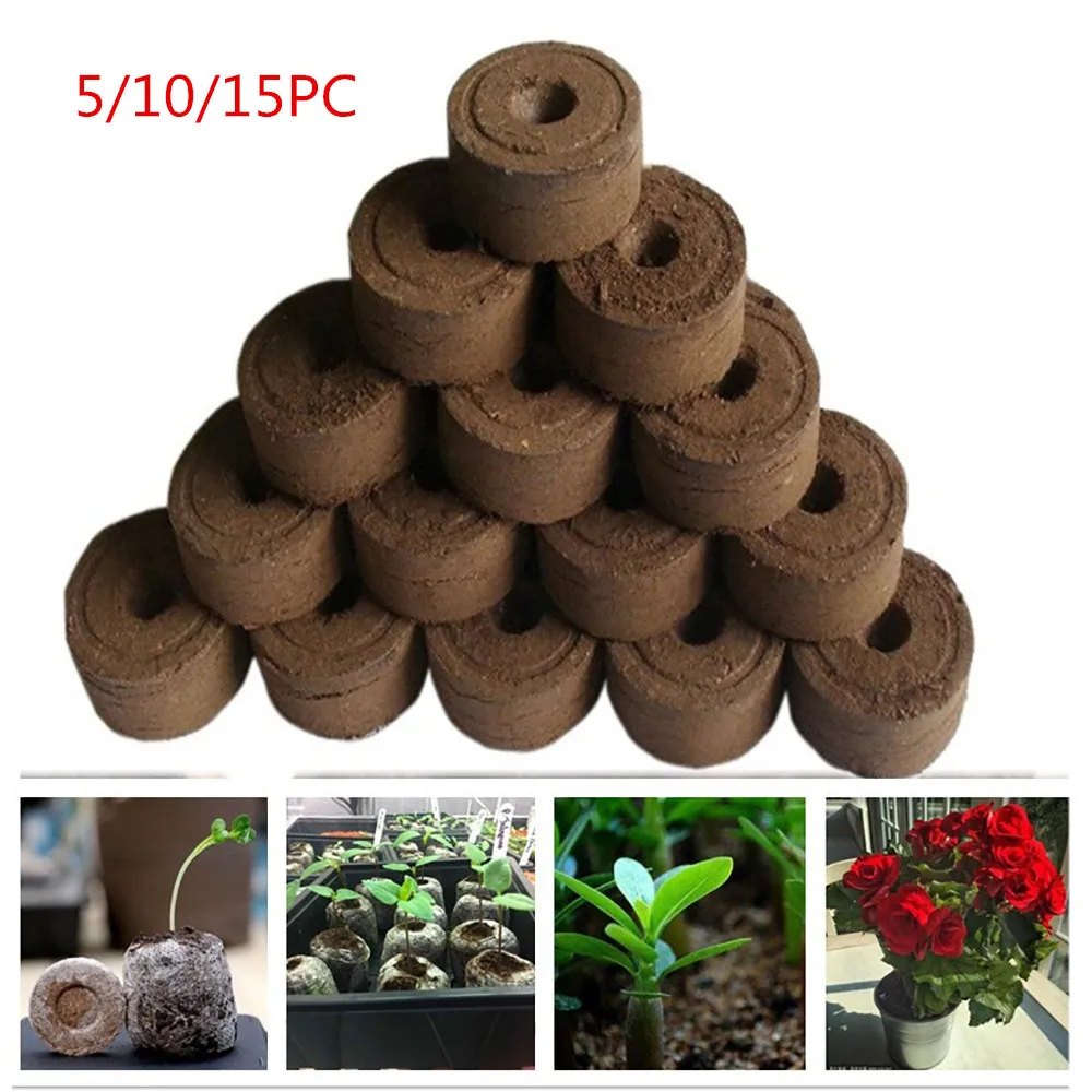 

30mm Pellets Seed Starting Plugs Pallet Seedling Soil Block Easy to Operate Soil Block Easy to Operate ##HG8.10
