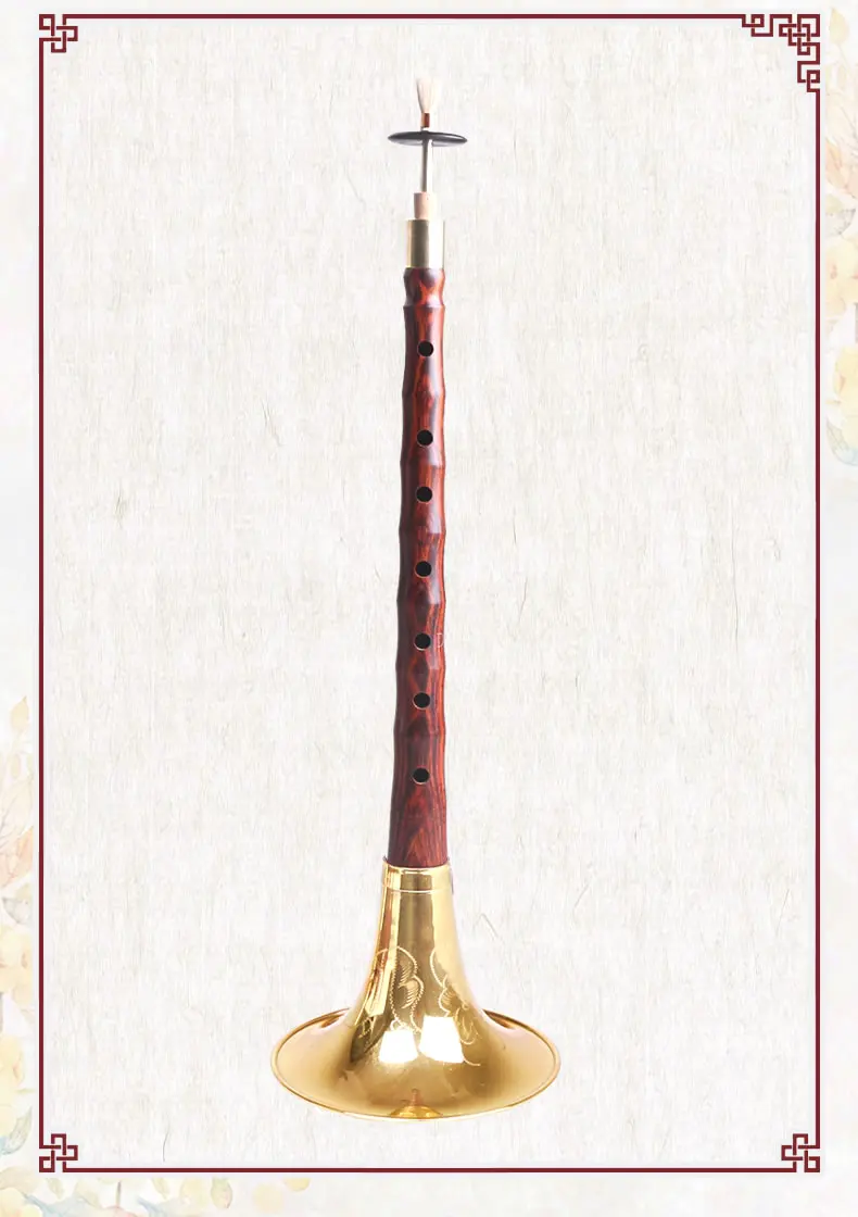 Buy high grade suona horn old red sandalwood copper