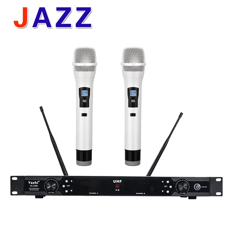 High quality YAZHI YA 168 professional, U segment anti interference wireless microphone, stage