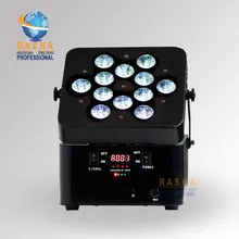 28X Лот rasha Quad 12*10W4IN1 RGBW/RGBA Батарея приведенный в действие Беспроводной DMX512 светодиодный параболический алюминизированный отражатель свободу светодиодный тонкий пар может для DJ клуб для мероприятий