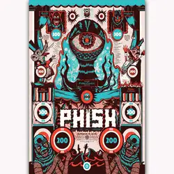 Горячая новинка Phish Custom Rock Music Cover-Шелковый арт постер настенный Стикер Украшение подарок