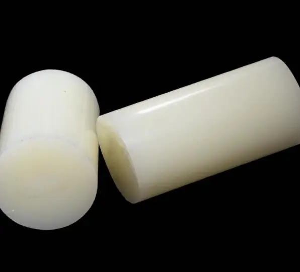 

1pcs 20mm-60mm OD Polyoxymethylene POM solid damping buffer machinable plastic round bar natural pin 250mm length