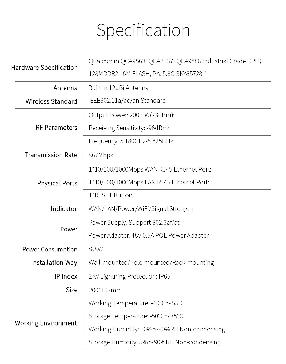 COMFAST 3-5 км 300Mpbs& 900 Мбит/с беспроводной AP Мост длинный диапазон CPE 2,4G& 5,8G wifi Усилитель сигнала Усилитель Wi-Fi ретранслятор роутеры