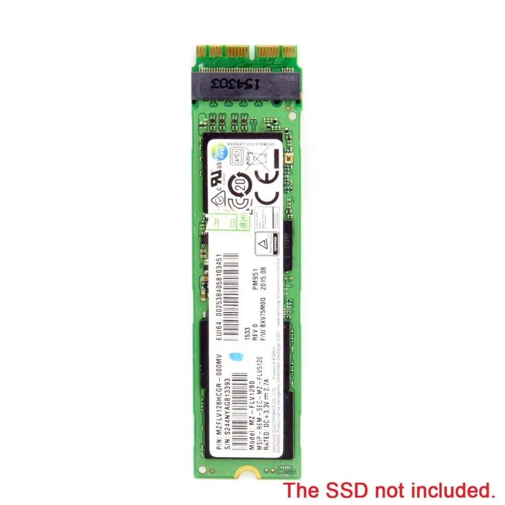 M ключ M.2 ssd-адаптер для 2013 MACBOOK Air A1465 A1466 Pro A1398 A1502