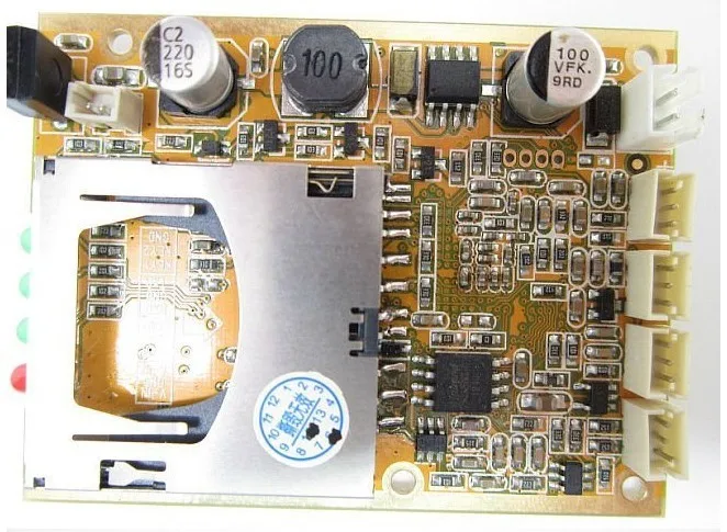  1CH Mini HD XBOX DVR PCB Board Up D1 30fps Support 32GB SD Card Security Digital For Model Aircraft
