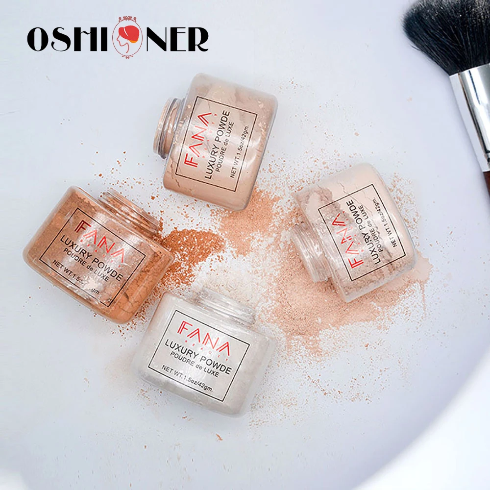 

Oshioner Oil Control Powder Loose Powder Baking Oil Control Setting Powder Makeup Concealer Loose Powder