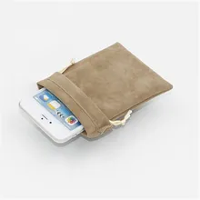 20 шт./лот 9*18 см Double Side бархат хранения Упаковка Сумка логотип печати мешок шнурок сумки для ювелирные изделия