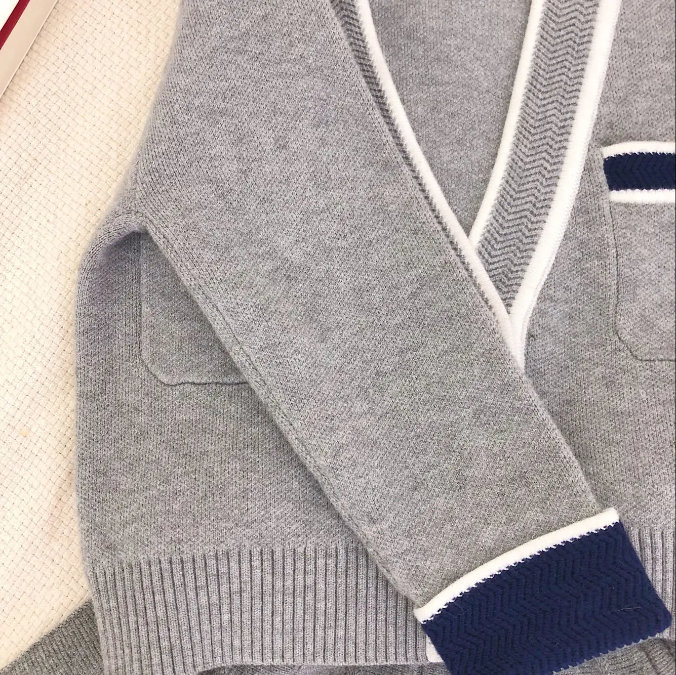 Детский комплект г., осенне-зимний школьный свитер с длинными рукавами для девочек куртка-кардиган+ короткая складчатая юбка комплект из 2 предметов