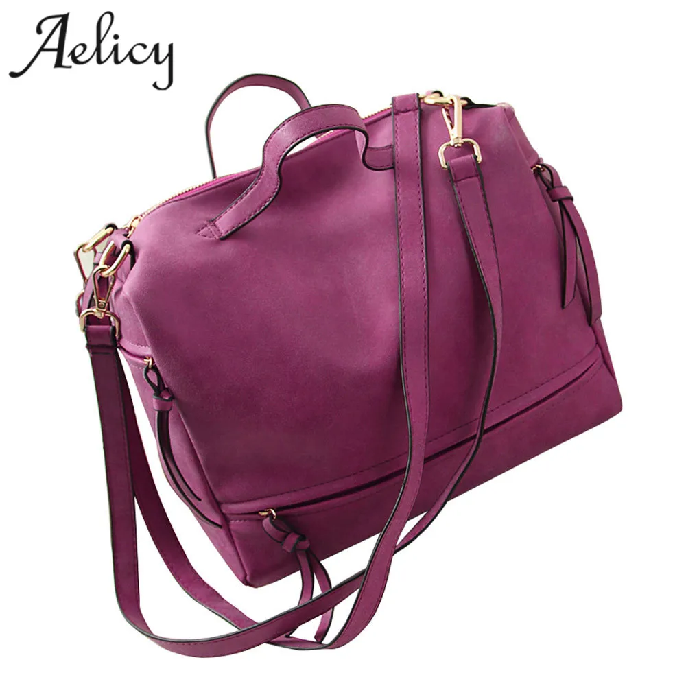 Женская сумка на плечо Aelicy винтажная мессенджер из нубука 2019|vintage messenger bag|women shoulder