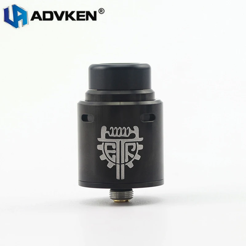 Оригинальный Advken Twirl RDA Wide Dual Posts строительство колода Поддержка нескольких типов катушки здания vs мертвый кролик RTA Manta RTA