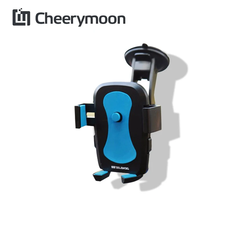 Cheerymoon Car Phone Holder Mobile Cell Smartphone Accessories Mount Stand Para Auto Dashboard Suction Cup Windshield Glass