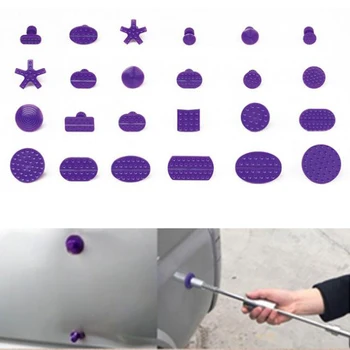 

YAQUICKA 24pc Car Glue Puller Tabs for Auto Body Hail Paintless for PDR Dent Repair Tool For BMW BENZ AUDI FORD VOLKSWAGEN etc