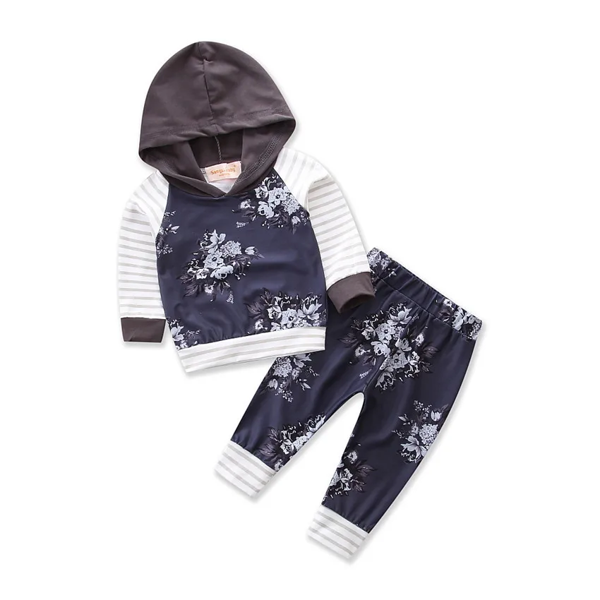 Одежда для маленьких девочек; весенние топы с капюшоном и длинными рукавами; толстовка с леопардовым цветочным принтом; одежда для малышей; головная повязка для новорожденных; спортивный костюм